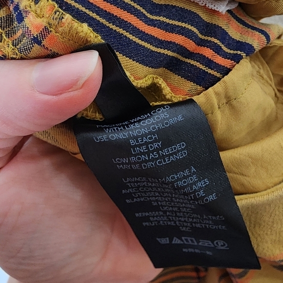 Anthropologie The Essential Slim Kick Flare Plaid Pants 4 - Picture 6 of 6